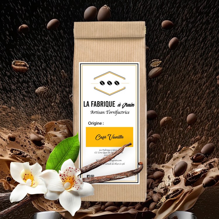Café aromatisé à la Vanille - ETIENNE Coffee & Shop